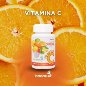 VITAMINA C 60 TABLETAS MASTICABLES TN