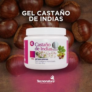 GEL CASTAÑO RVARI NAT C/400 gramos TN