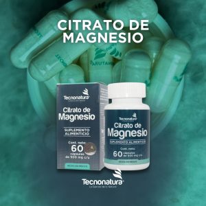 CITRATO DE MAGNESIO 60 CAPSULAS TN